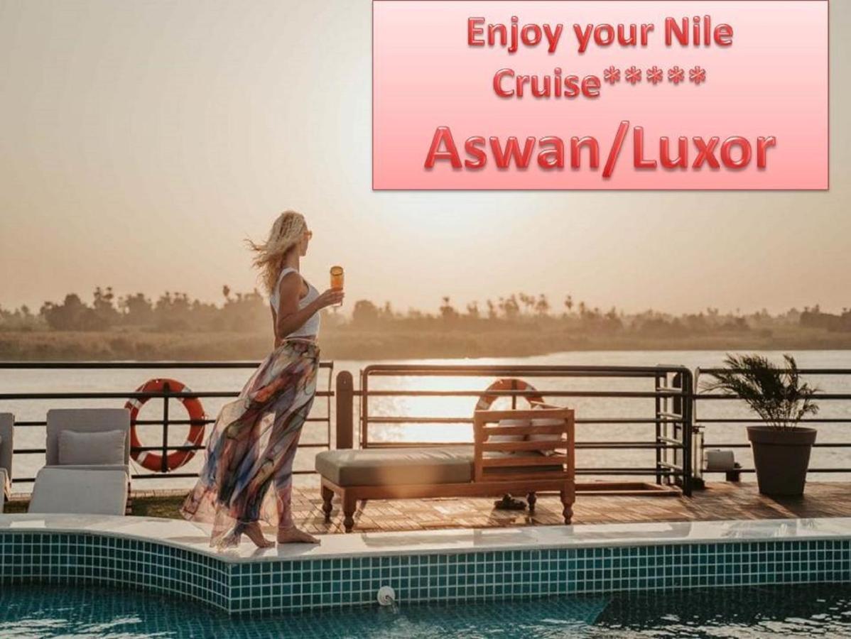 Luxor Luxury Nile Cruises - From Luxor 04 Nights - From Aswan 03 Nights Otel Dış mekan fotoğraf