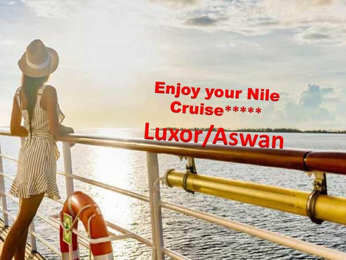 Luxor Luxury Nile Cruises - From Luxor 04 Nights - From Aswan 03 Nights Otel Dış mekan fotoğraf