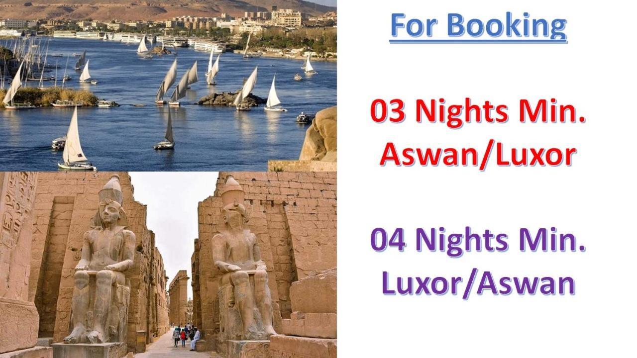 Luxor Luxury Nile Cruises - From Luxor 04 Nights - From Aswan 03 Nights Otel Dış mekan fotoğraf